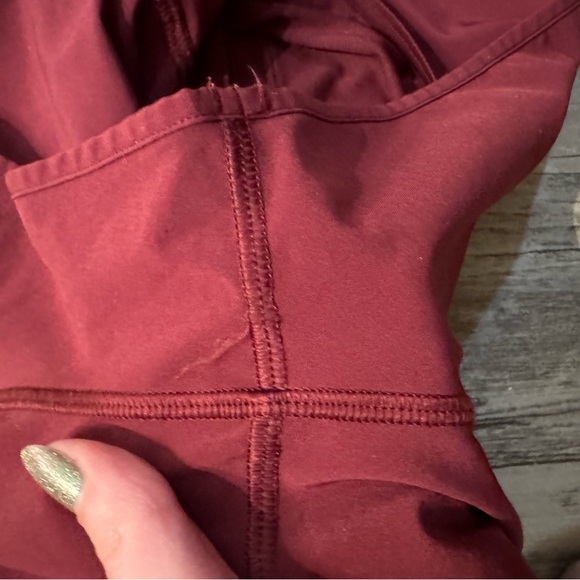 Maroon Red Lululemon Hotty Hot Shorts - Picture 7 of 9